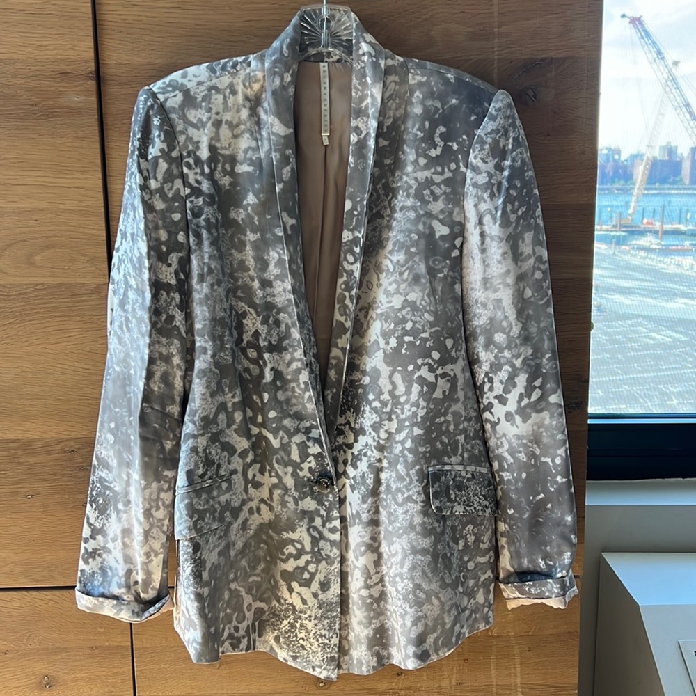 Truth & Pride Silk Blazer